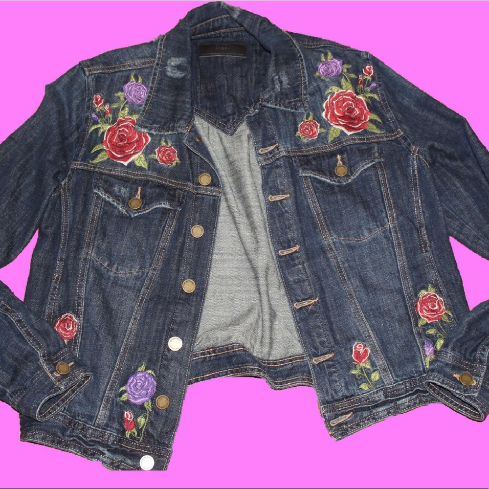 BLANK DENIM JACKET
